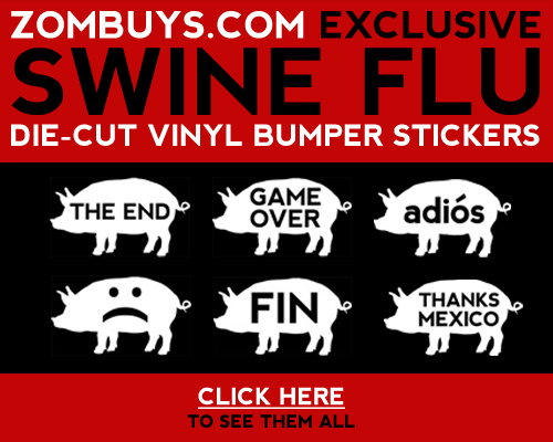 Swine Flu Stickers